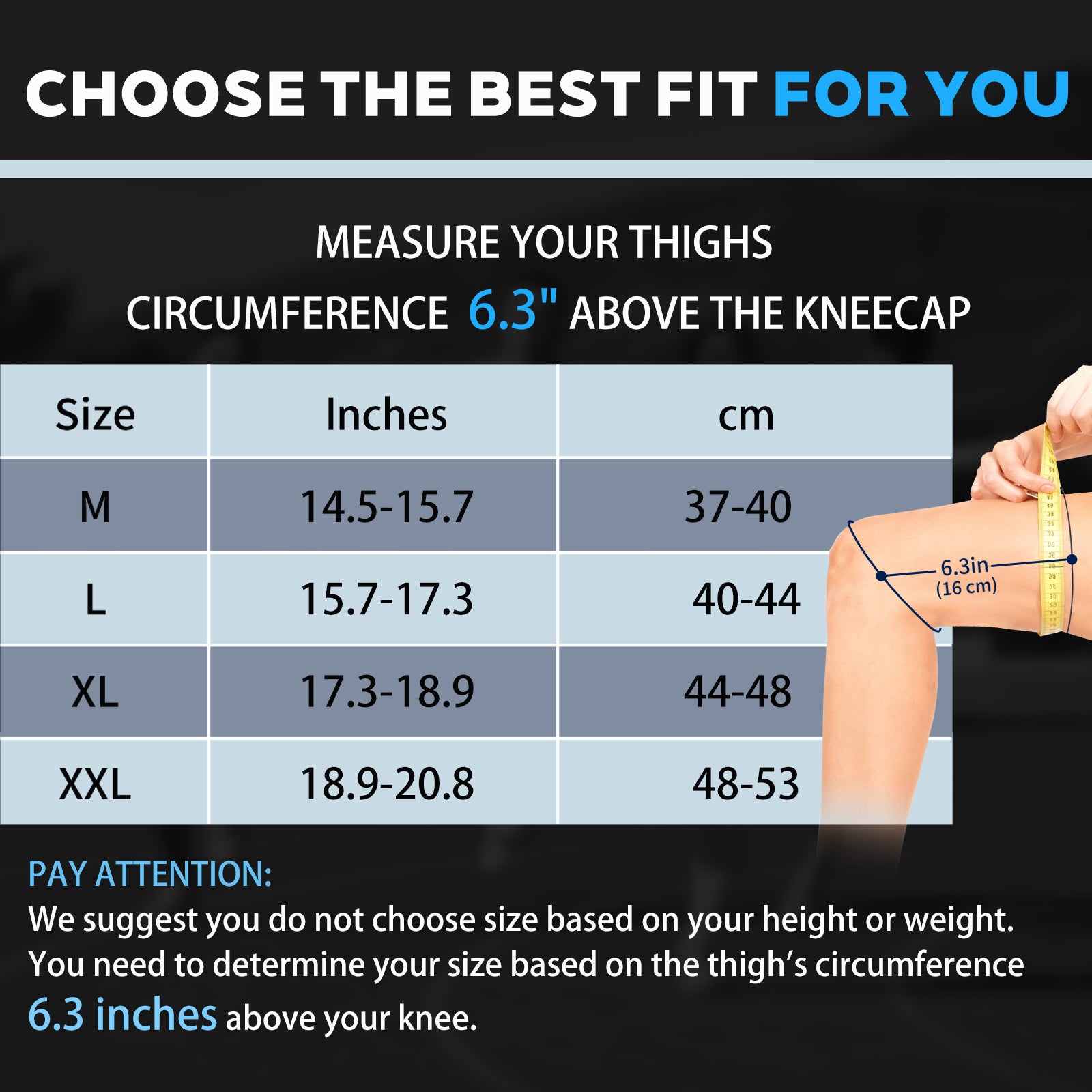 Zampmor Professional Knee Brace for Pain Relief (Men and Women),Knee support with Horizontal Knit Tech And Patella Pad & Side Stabilizers,Knee Compression Sleeves for Arthritis,Joint Pain,Workout